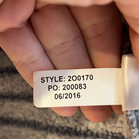 Vineyard Vines Women's Striped Fleece Vest Gray Size M Casual Outdoor - Picture 5 of 7